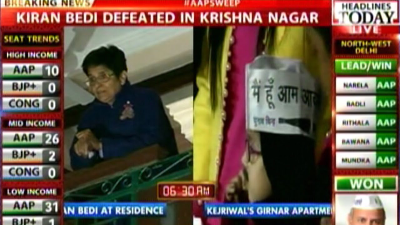 5 Saal Kejriwal: Workers and supporters celebrate 