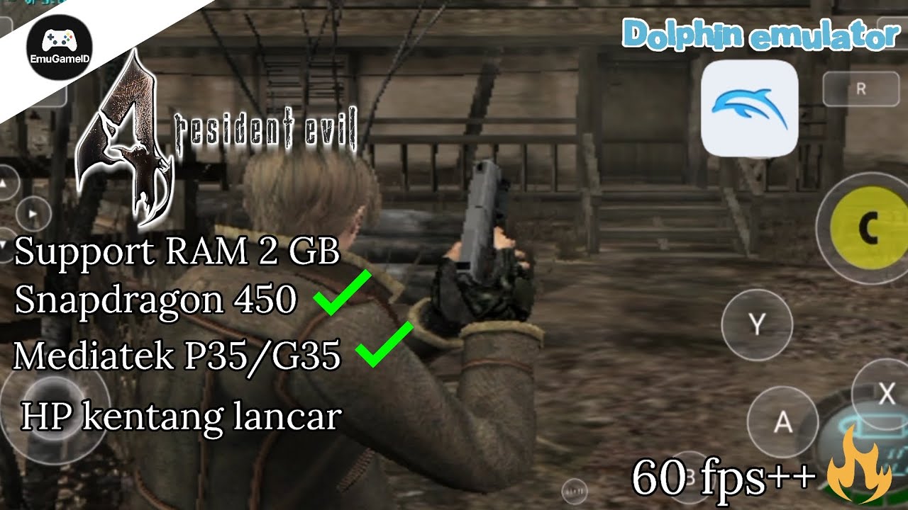 Config Settingan Smooth Resident Evil 4 60FPS | Dolphin Emulator Android 