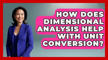 How Does Dimensional Analysis Help With Unit Conversion? - Civil Engineering Explained