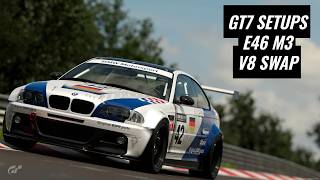 BMW E46 M3 V8 GT3 Engine Swap Fully Upgraded Tune - Setups For Simpletons
