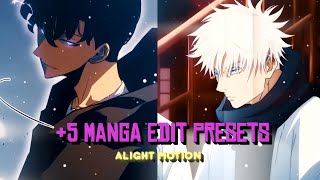 Download lagu 5 Manga Edit Presets | manga edit preset | #manga #mangaedit #presetalightmotion #xml #alightmotion