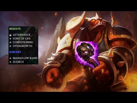 Alistar's back for Season 8! Rune page for Top Alistar! [FULL GAMEPLAY ...