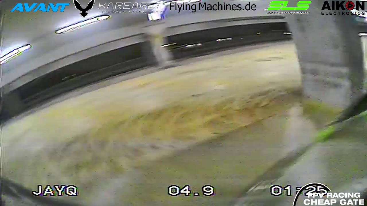 ImmersionRC Powerplay 60fps DVR - Carpark racing!