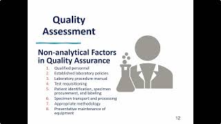 Intro 2 Quality Assessment and Quality Control