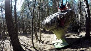 Bouldering, Annot France, 2020