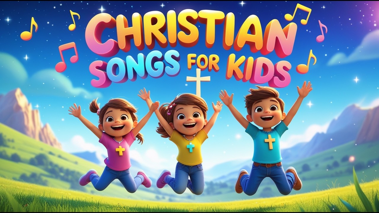 Christian Kids Songs and Gospel Music 💛 40 Minutes for Children - YouTube