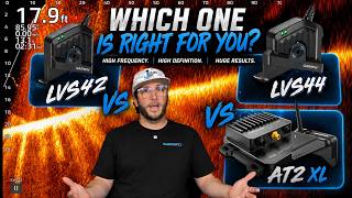 The BEST FFS for You - Garmin LVS42 vs LVS44 vs Lowrance AT2 XL