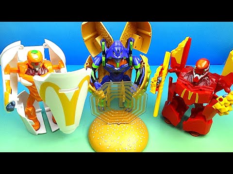 マクドナルド エンタリオン 限定フィギュアセット 2025 McDONALD'S X EVANGELION 30th ANNIVERSARY BOXED set of 3
