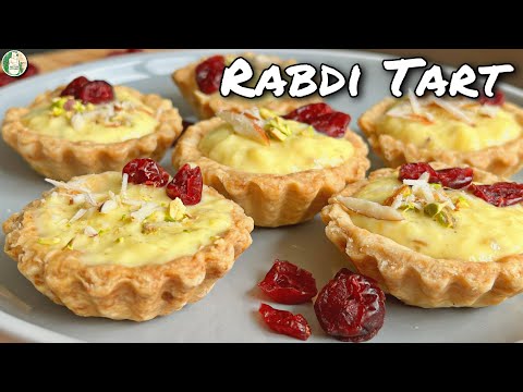 Rabdi Recipe - Rabdi Tart recipe | North Indian Special Rabri recipe - Holi recipe - Sattvik Kitchen