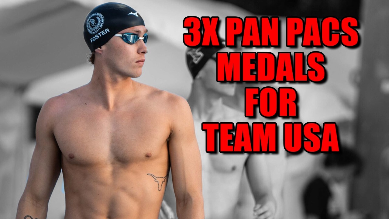 Carson Foster Speaks Openly on 3-Medal Performance at Pan Pacs, 4x200 Free Relay, Bob Bowman Taper