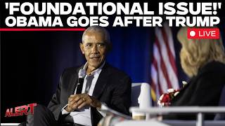 Obama LIVE: “Foundational Issue” | Obama Goes After Trump Over White House Press Ban in Salem State
