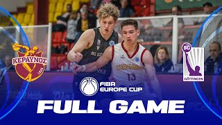 Keravnos BC v BG Gottingen |  Full Basketball Game | FIBA Europe Cup 2023