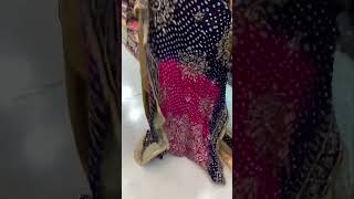 |Pure shamooz slik duppata wity hand made gota work and also with churni print|zohanfabrics|