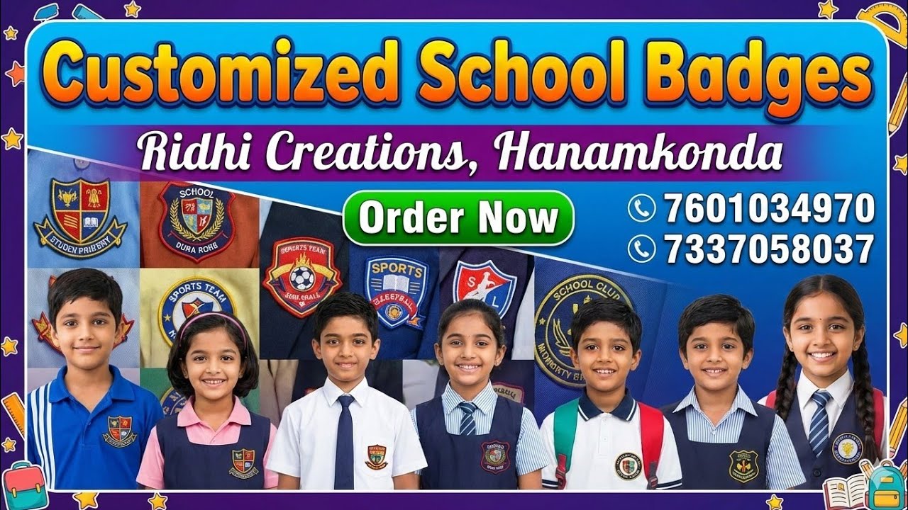 customized School Badges # Pin Badges