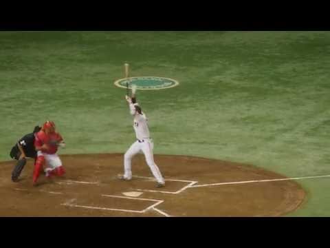 2016.9.10 石原慶幸が盗塁を刺す 広島東洋カープ