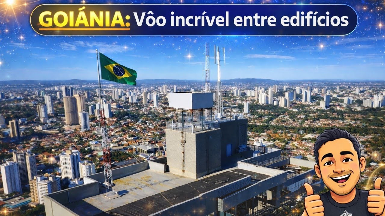 GOIÂNIA - Uma viagem hipnotizante pelos arranha-céus e pelo parque (Vistos do alto).