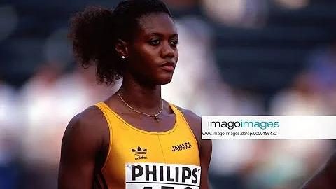 Merlene  Ottey  vs  Katrin  Krabbe 100m ( Final 1991 World Championships in Athletics )