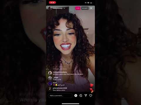 Malu trevejo showing her boobs on ig live