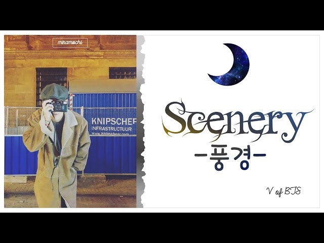 V of BTS - 'Scenery' (풍경) Lyrics [Han_Rom_Eng] | minamochi class=