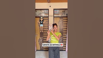 GRWM As Bitmoji #shorts #youtubeshorts #grwmasbitmoji #bitmoji