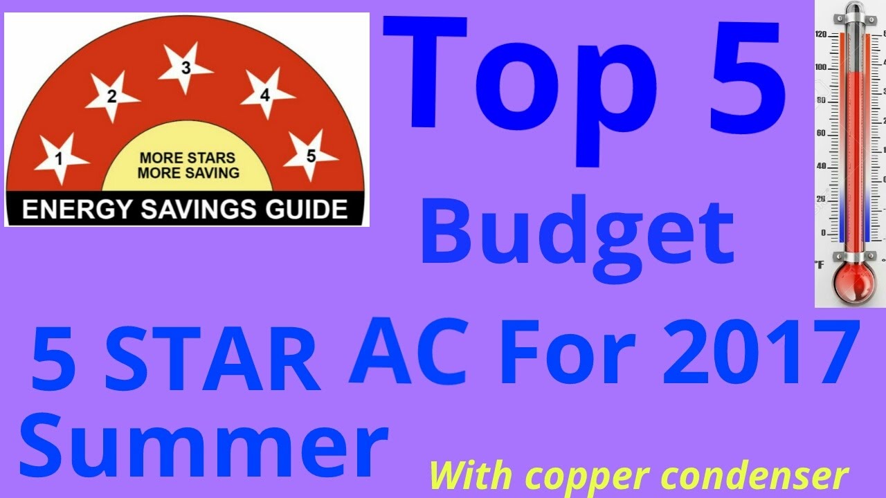 Top 5 Budget 5star,1.5tr split ac with 