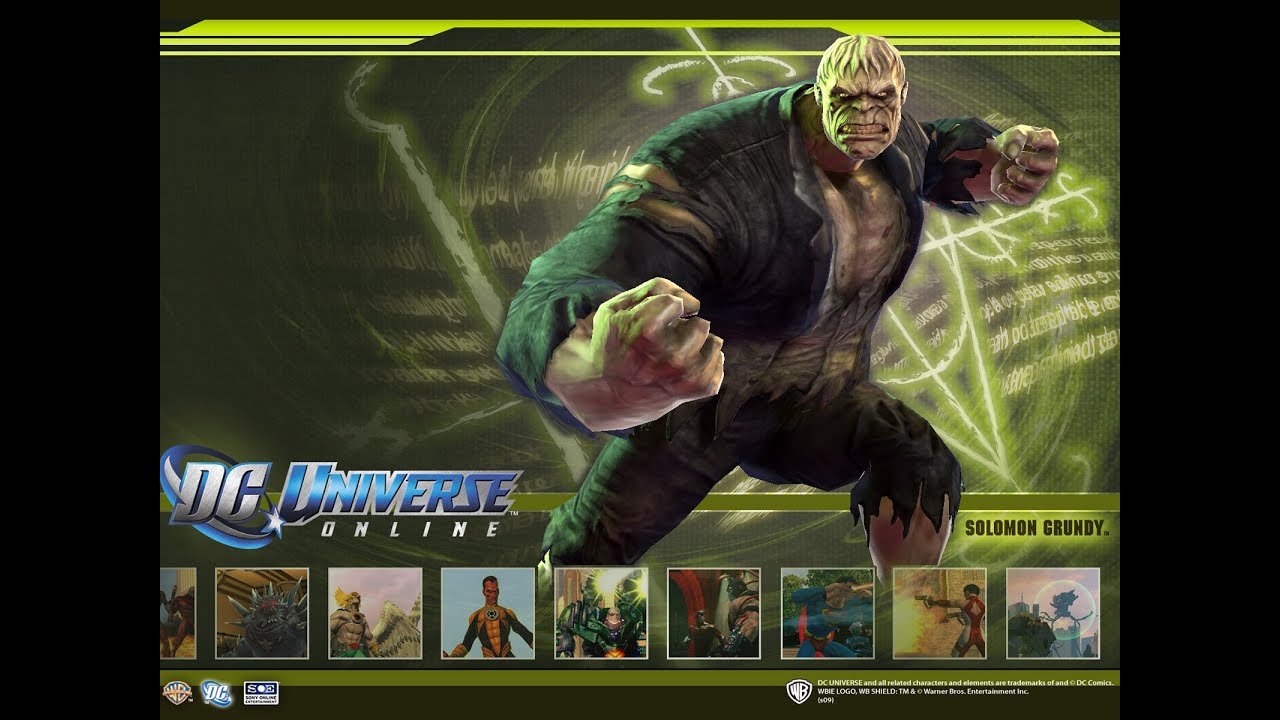 Dc Universe Online Solomon Grundy W Danixx Commentary Youtube