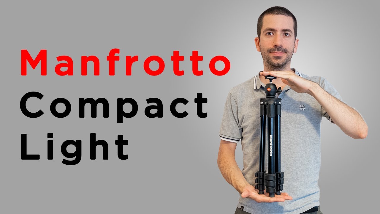 Kit Trepied et Rotule Compact MKCOMPACTACN-RD - Trépied photo et vidéo