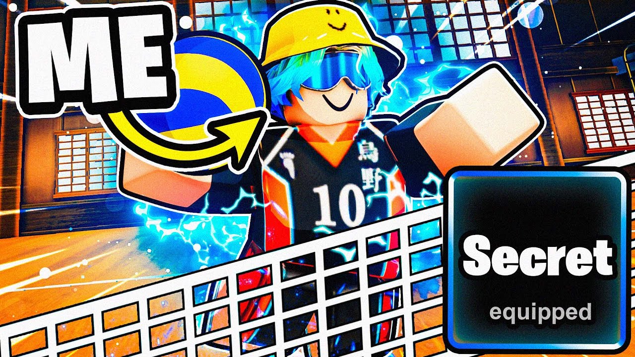 Unlocking 0.0001% SECRET SPIKE POWER in Roblox Volleyball