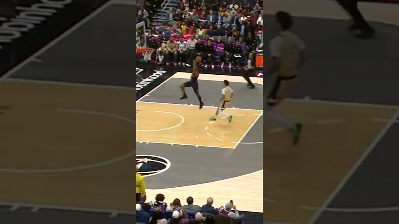 Бронни Джеймс — монструозный слэм через всю страну 😤🔥 