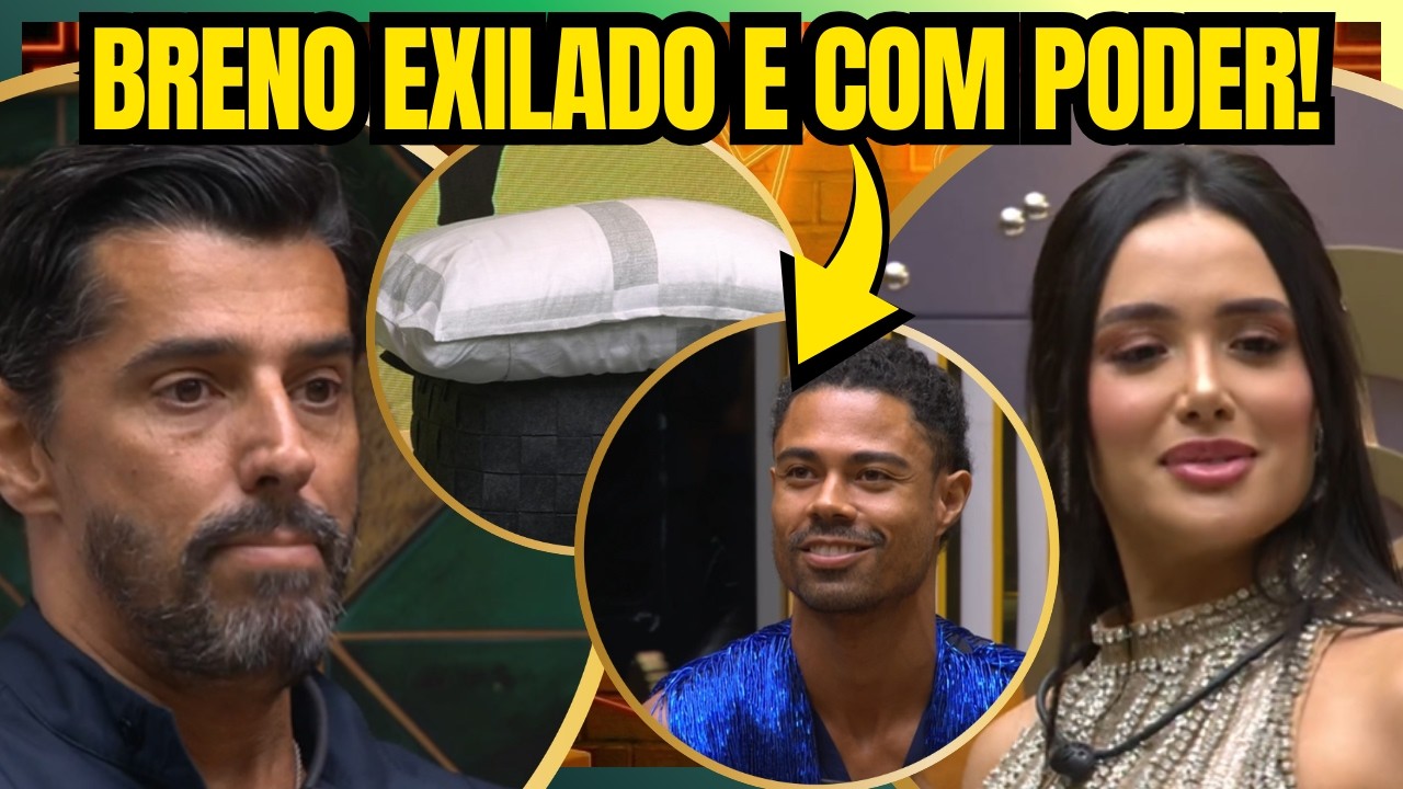 BRENO EXILADO! DINÂMICA CRUEL DEIXA BROTHER FORA DA CASA E GRUPO DE ANA PAULA NO PAREDÃO FALSO!