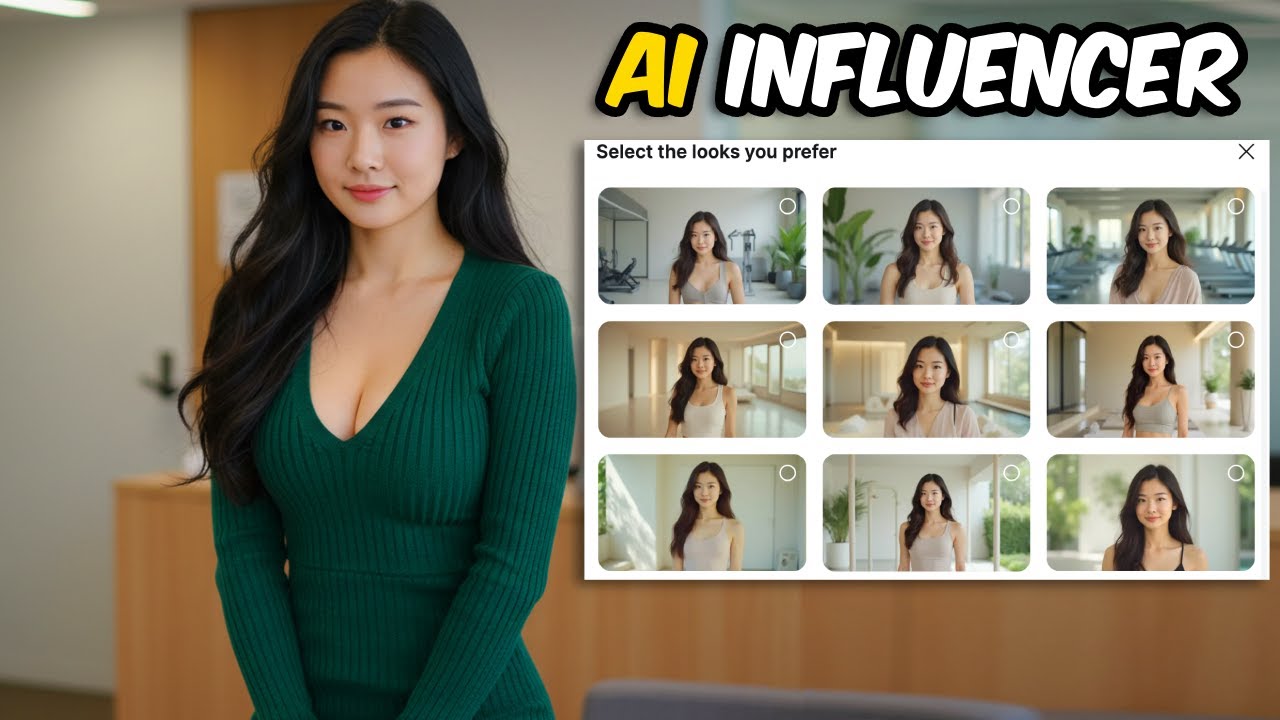 How to Make Consistent AI Influencer (Talking AI Avatar Tutorial) - YouTube