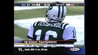 2001   Rams  at  Jets   Week 6