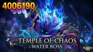 4 MILLION FOR WATER BOSS, TEMPLE OF CHAOS [Summoners War : Sky Arena] screenshot 4