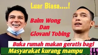 GIOVANNI TOBING BUKA RUMAH MAKAN GRATIS UNTUK MASYARAKAT KURANG MAMPU