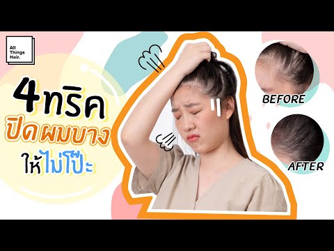 พรางผมให้ดูหนา ด้วย 4 ทริคเติมความมั่นใจให้สาวผมบาง | pantish