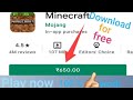 download minecraft for free 100% working