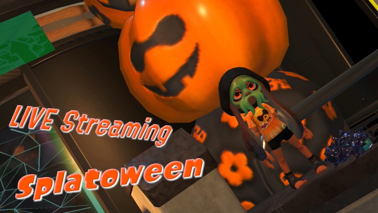 LIVE STREAM - Splatoween Splatfest (🥷Team Ninja) with Spiff - YouTube