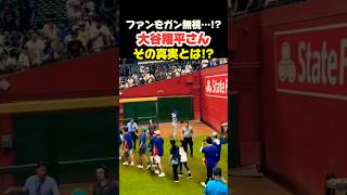大谷翔平さんがファンをガン無視...⁉︎いえいえ違います😤 #大谷翔平 #mlb  #shorts  #dodgers #ドジャース #野球 #ohtani #baseball