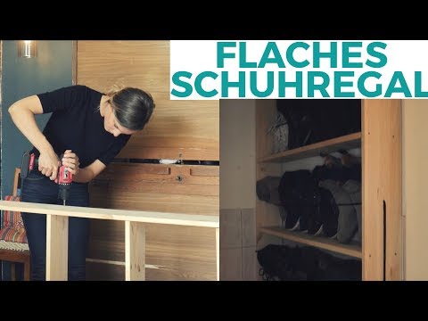 Video: Wie erstelle ich mit eigenen Händen ein Regal für Schuhe?