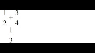 Simplifying Complex Fractions | Step-by-Step Algebra Tutorial 01