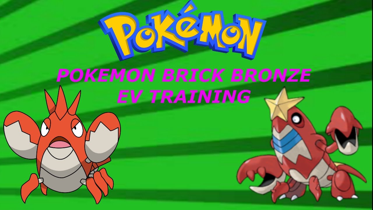 pokemon brick bronze ev training crawdaunt youtube pokemon brick bronze chart