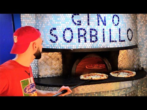 La Pizza Napoletana del grande maestro GINO SORBILLO nella nuova sede di Roma 🇮🇹