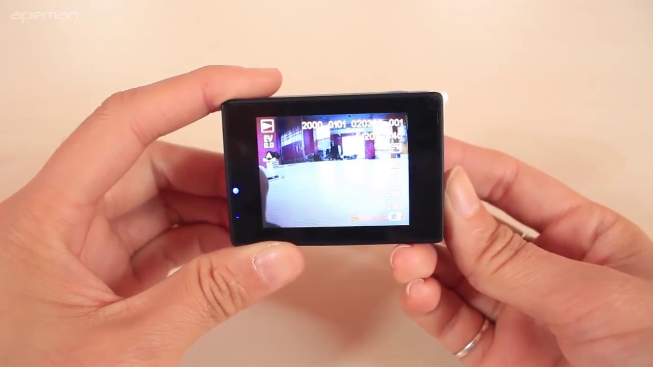 How to use your Apeman A80 YouTube