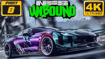 Need for Speed Unbound Gameplay Walkthrough Part 8 – No Commentary (4K PC Ultra)