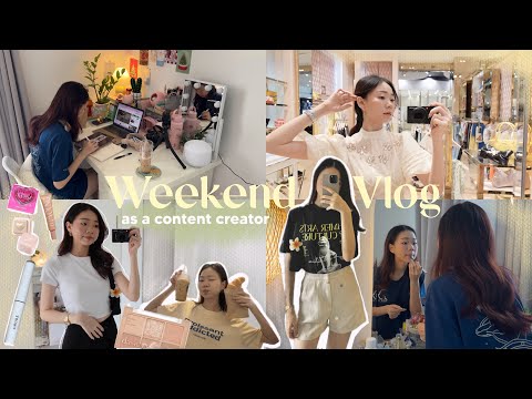 Weekend Vlog ☕️🥐 | Content Creator🍃 | Somaneth🌷