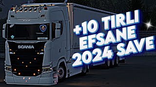 Ets 2 1.49 Save 2024 🔴 +10 Tırlı Full Kodlu 750Hp Jet Tirlar