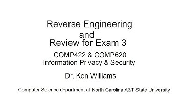 Exam 3 review