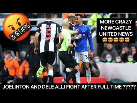 *LEAKED* JOELINTON AND DELE ALLI BUST UP ????? - NEWCASTLE UNITED NEWS