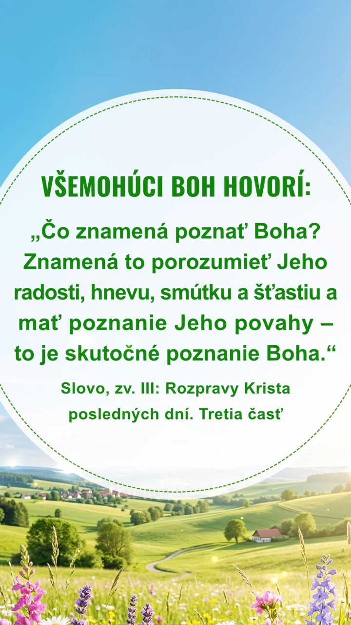 Stíšte sa pred Bohom, čítajte Jeho slová
