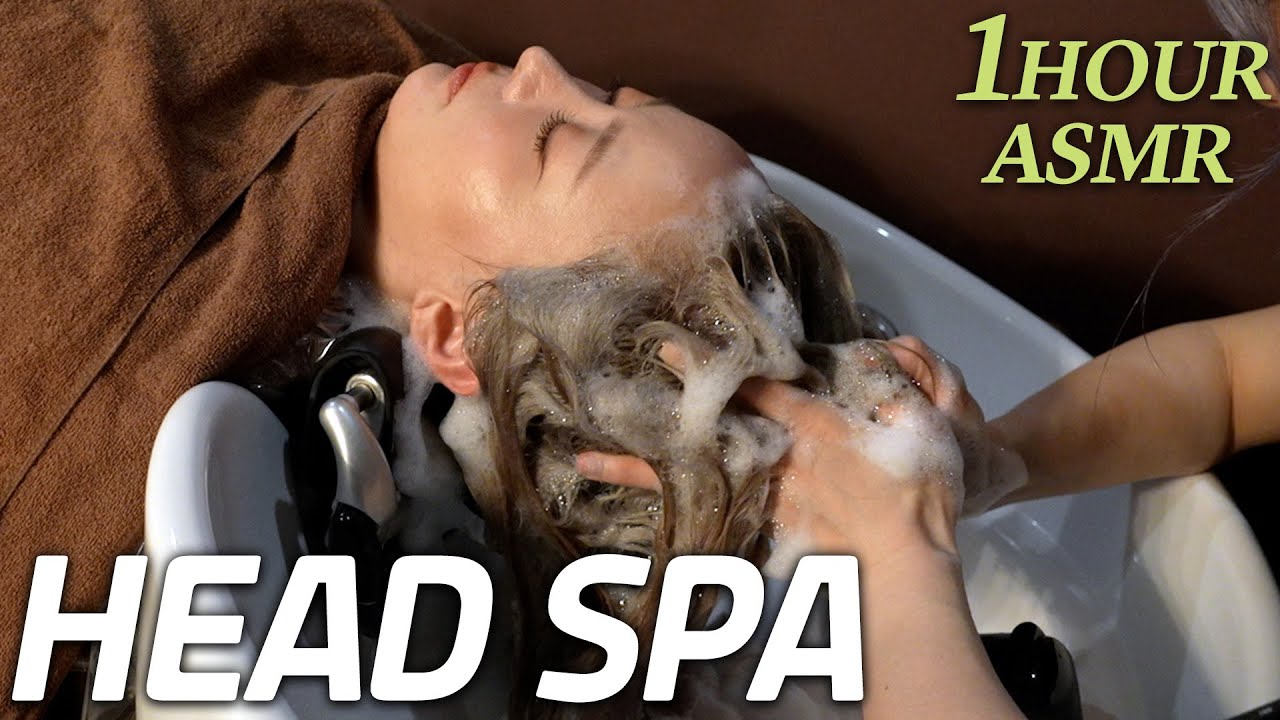 ASMR😴 잠 안 올 때 듣는 헤드스파💤 꿀잠을 부르는 소리ㅣUltra Relaxing Head Spa